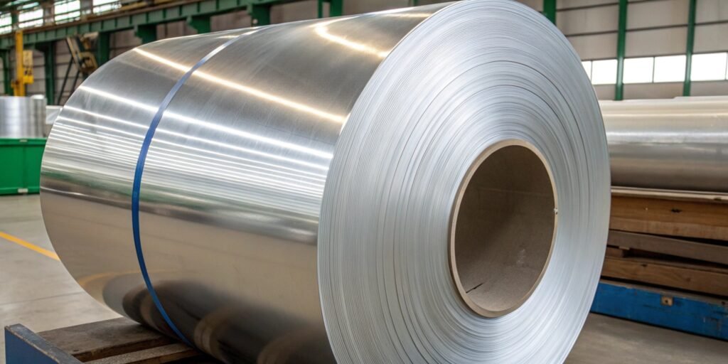 A scale balancing a heavy steel block on one side and a much larger, but equally weighted, forged aluminum block on the other.